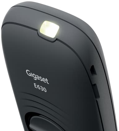 Gigaset Dect E630 trådlös telefon (svart)