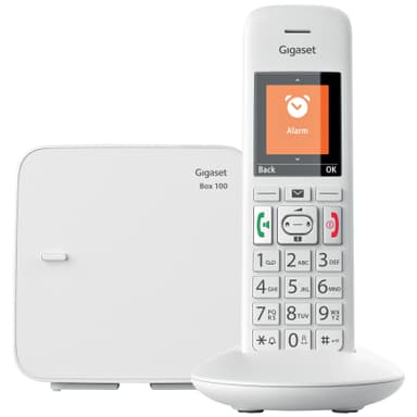 Gigaset Dect E370 Trådlös telefon (vit)