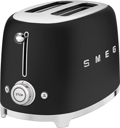 Smeg brödrost TSF01BLMEU (mattsvart)