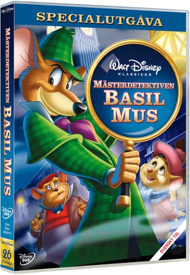 MÄSTERDETEKTIVEN BASIL MUS (DVD)