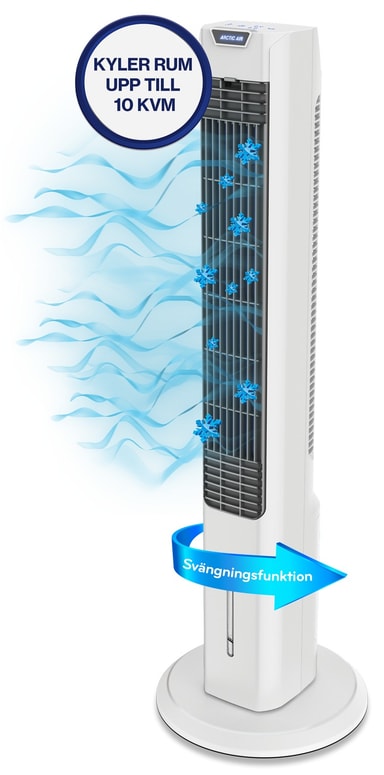 ARCTIC AIR Oscillating Tower 305 CFM Speed Portable Evaporative Cooler For 100 AATMC2 The Home