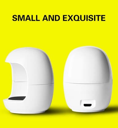 Mini led-lampa för nagelgel - vit