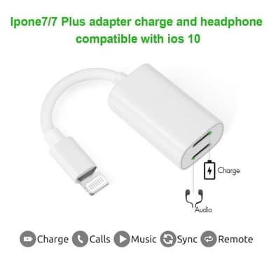 Dual Lightning adapter iPhone