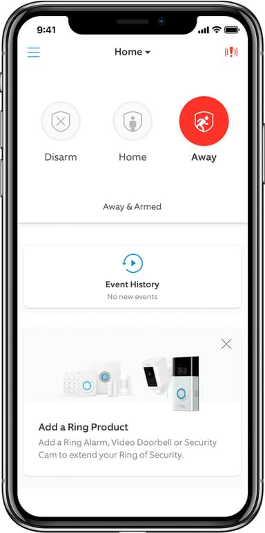 Ring Alarm säkerhetskit i 5 delar