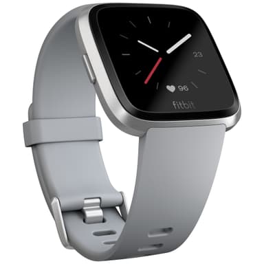 versa fitbit silver