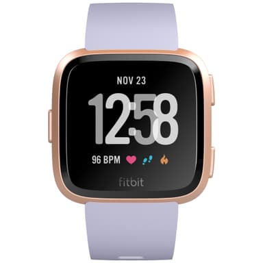 Fitbit Versa smartwatch ( Periwinkle blå/rosa guld)