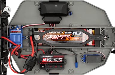 Traxxas Slash 1/10 RTR med OnBoard Audio - Vit