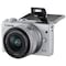 Canon EOS M100 CSC-kamera + 15-45 IS STM obj (vit)