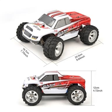 WLToys Monster A979-B 1/18 4WD 70 km / h - komplet
