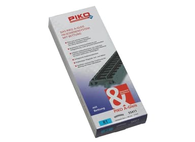 PIKO Rälsats A 360mm sväng R1 - 6 st