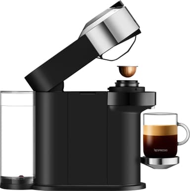 NESPRESSO® Vertuo Next kaffemaskin av DeLonghi, Pure Chrome