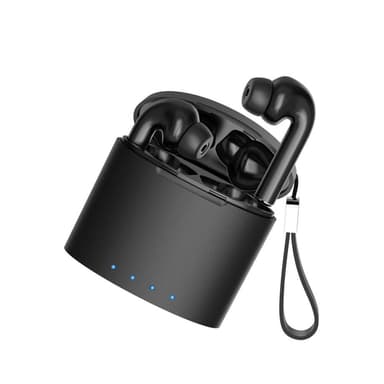 Trådlösa in-ear hörlurar Bluetooth 5.0 EDR svart