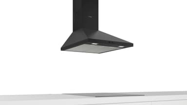 Bosch Serie 2 Vägghängd Köksfläkt DWB66BC50 (svart 60 cm)