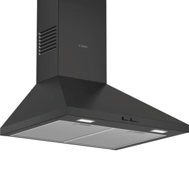 Bosch Serie 2 Vägghängd Köksfläkt DWB66BC50 (svart 60 cm)