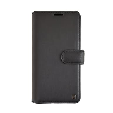 Äkta Läder Samsung Galaxy S10+ 2 in 1 plånbok mobilskal - Black