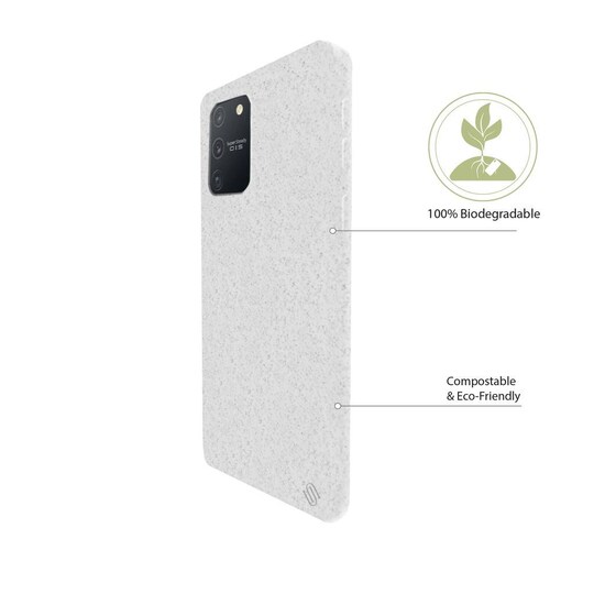 Miljövänliga Samsung Galaxy S10 Lite mobilskal -White