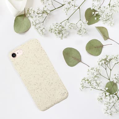 Miljövänliga Vit iPhone SE / 8 / 7 / 6 Fodral