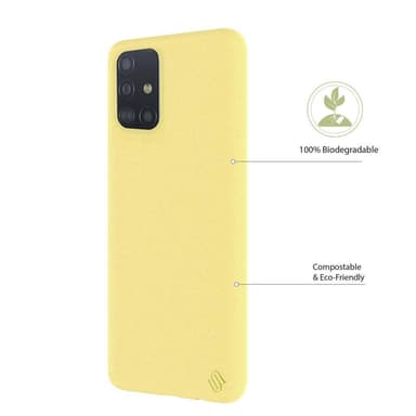 Miljövänliga Samsung Galaxy A51 (4G) mobilskal -Yellow