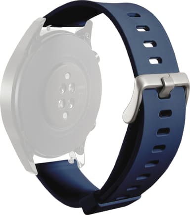 Puro Universal klockarmband i silikon 20mm (marinblå)