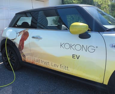 Kokong Ev10 Polar Wallbox laddare för elbil (svart)