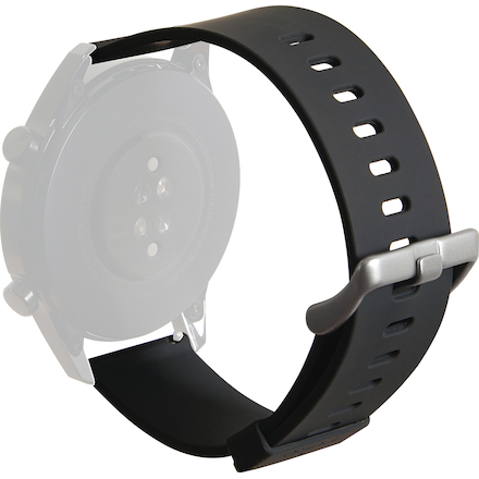 Puro Universal klockarmband i silikon 20mm (svart)