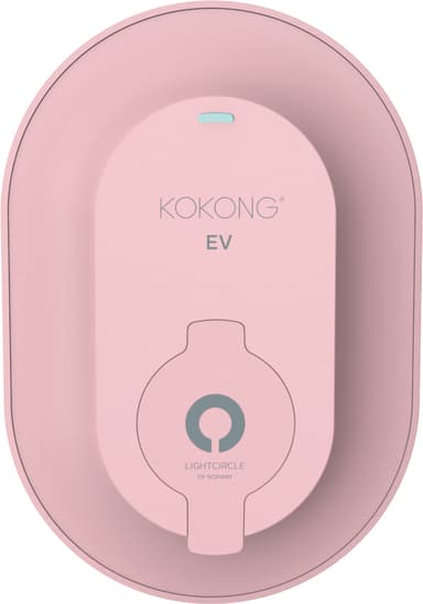 Kokong Ev10 Fjord Wallbox laddare för elbil (rosa)