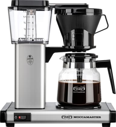Moccamaster kaffebryggare HB741AOMS (matt silver)