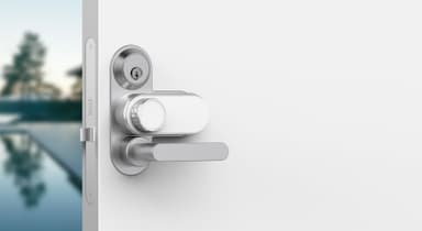 Glue Home smart dörrlås 2nd gen 2016 med Assa adapter (höger)