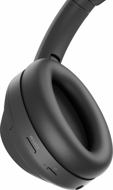 Sony trådlösa around-ear hörlurar WH-1000XM4 (svart)