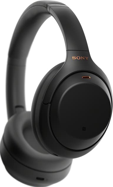 Sony trådlösa around-ear hörlurar WH-1000XM4 (svart)