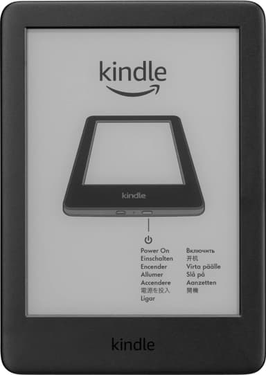 Amazon Kindle 6" (2019) läsplatta (svart)