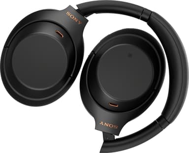 Sony trådlösa around-ear hörlurar WH-1000XM4 (svart)