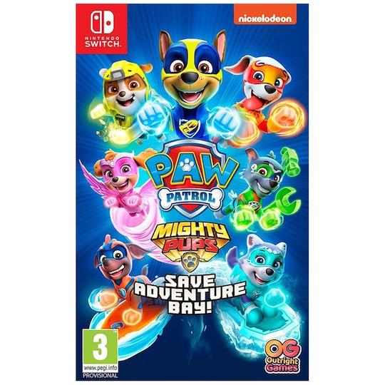 PAW Patrol: Mighty Pups Save Adventure Bay (Switch)