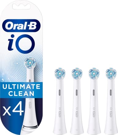 Oral-B iO Ultimate Clean tandborsthuvud IOREFILL4WH (vit)