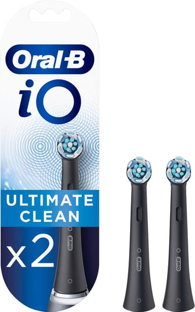Oral-B iO Ultimate Clean tandborsthuvud IOREFILL2BK (svart)