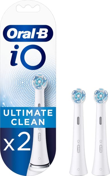 Oral-B iO Ultimate Clean tandborsthuvud IOREFILL2WH (vit)