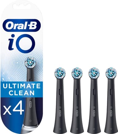 Oral-B iO Ultimate Clean tandborsthuvud IOREFILL4BK (svart)