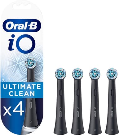 Oral-B iO Ultimate Clean tandborsthuvud IOREFILL4BK (svart)