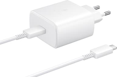 Samsung Super Fast 45W väggladdare (vit)