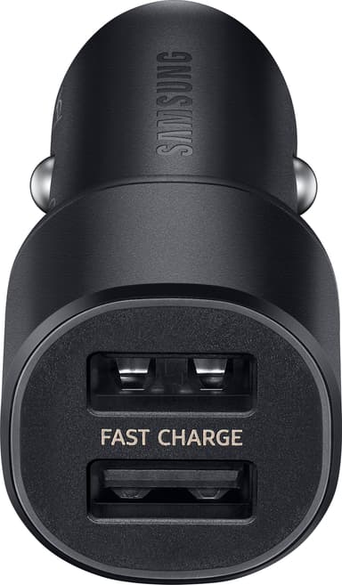 Samsung Dual Fast 15W billaddare (svart)