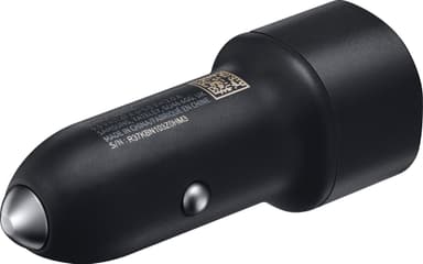 Samsung Dual Fast 15W billaddare (svart)
