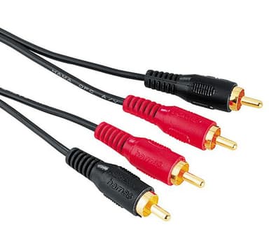 Hama Kabel 2x RCA - 2x RCA (15 m)