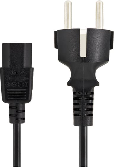 Belkin apparatkabel C13 (1.8 m/svart)