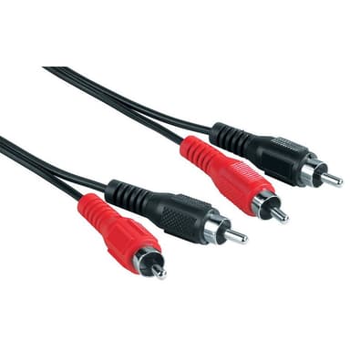 Hama Ljudkabel 2xRCA - 2xRCA (2.5m)