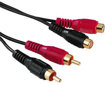 Hama Ljudkabel Förlängning RCA (4m)