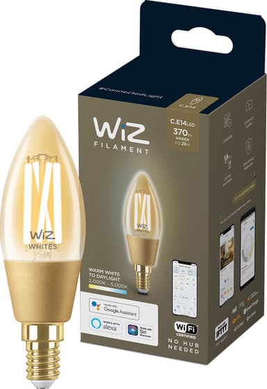 Wiz Light Mignon LED-lampa 5W E14 871869978725700