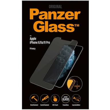 PanzerGlass Privacy skärmskydd för iPhone X/Xs/11 Pro