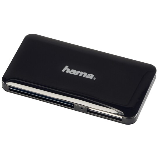 Hama Slim USB 3.0 minneskortläsare (svart)
