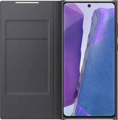 Samsung Galaxy Note 20 5G LED View fodral (svart)