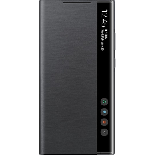 Samsung Galaxy Note 20 Ultra Clear View fodral (grå)